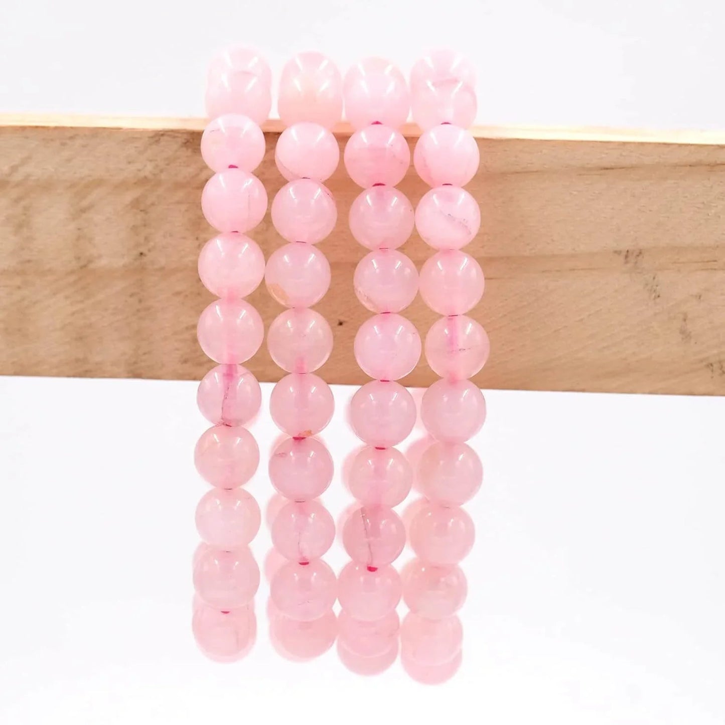 HEALING ZONE rose quartz Crystal Bracelet for Women Men with Healing Crystal and Reiki Stone - Original Authentic Gemstone Adjustable Beaded Bracelet for Money, Wealth Success & Positive Energy Unisex