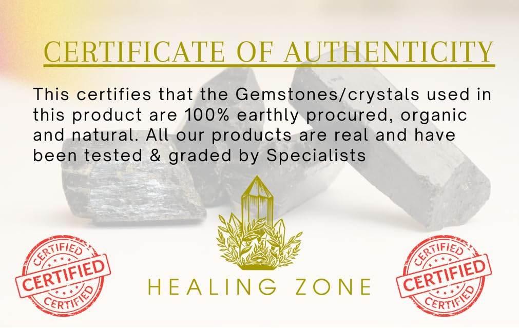 HEALING ZONE Money Magnet Bracelet for Attracting More Money, Wealth, and Prosperity - Unisex Reiki Healing Crystal Bracelet with Citrine, Pyrite, Tiger Eye, Green Aventurine, and Hematite - Pack of 1 - HEALING ZONE