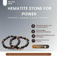 HEALING ZONE Original Triple Protection Bracelet Certified for Men and Women - Natural Energised Tiger Eye Stone, Black Obsidian, Hematite Stone for Power, Protection, Good Luck - 8MM Beads - HEALING ZONE