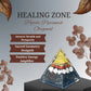 HEALING ZONE Pyrite Pyramid Original - Money Magnet Pyrite Pyramid - Gomti Chakra Original Shree Yantra Laxmi Pyramid,Home Decor, Home Decor Items, Pyrite Laxmi Pyramid, Gift